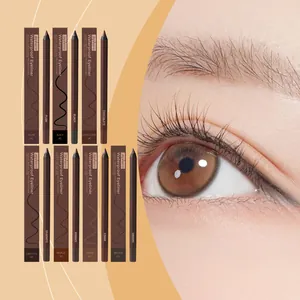 ZEPHOCO waterproof eyeliner set featuring various colors and a smooth eye makeup finish
