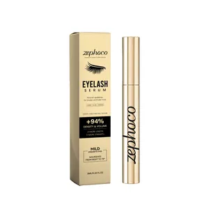 zephoco Wimpernserum und Box für natürlich lange Wimpern 3ml
