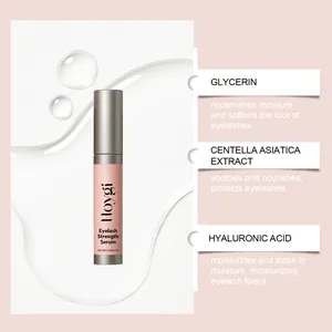 Detaillierte Inhaltsstoffansicht von Hoygi Wimpernserum mit Glycerin und Hyaluronsäure