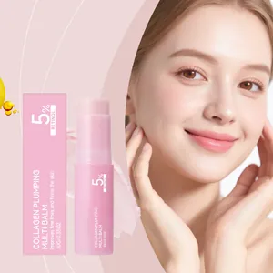 Stick baume multiple repulpant au collagène avec 5 % de rétinol pour raffermir la peau du visage