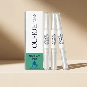 OUHOE Nail Care Pen Set For Fingernails and Toenails Mild Nourishing Cleaning Repairing Portable Manicure Beauty Care Kit