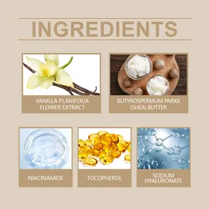 Dettaglio degli ingredienti naturali per il set di balsami per labbra colorati idratanti