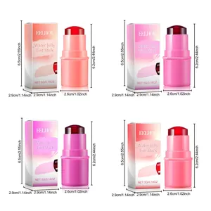 Dimensions and packaging details of the EELHOE Water Jelly Blush and Lip Tint Stick.