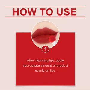 Step-by-step guide for applying red matte liquid lipstick to achieve smooth, even lips