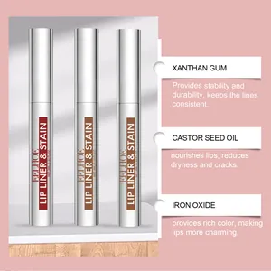 EELHOE Natürlicher Peel-Off Lippenkonturenstift mit feuchtigkeitsspendendem Rizinusöl