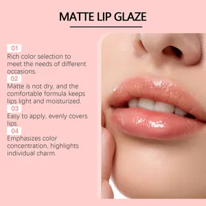 Primer plano detallado que muestra el efecto hidratante y brillante del gloss en labios