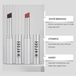 Detail showing ingredients of EELHOE Moisturizing Honey Lipstick for nourishing lip care