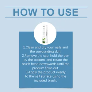 Step-by-step English instructions on how to use South Moon jasmine cuticle oil pen.