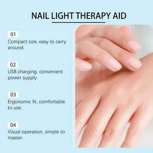 Hauptmerkmale der Nagellichttherapiehilfe mit USB-Aufladung und ergonomischem Design