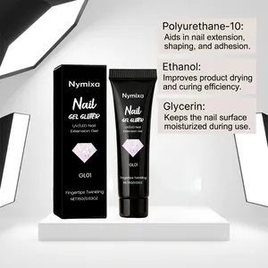 Ingredient details of Nymixa Glitter Nail Extension Gel with Polyurethane-10 and Glycerin