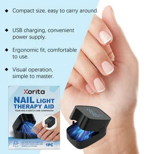Tragbares Xorita-Nagel-Lichttherapiegerät für sanfte Nagelpflege und Oberflächenreparatur