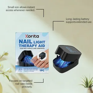 Tragbares Xorita Nagel-Lichttherapiegerät für gezielte sanfte Nagelpflege