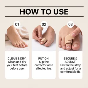 Step-by-step guide on how to use a toe corrector for effective bunion relief and support
