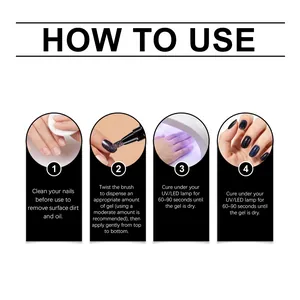 Guide détaillé étape par étape pour l'application du stylo vernis à ongles gel