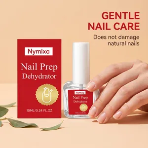 Nymixa PET Bottled Nail Prep Dehydrator Professional Nail Oil Grease Remover Clear Fast Drying Liquid Manicure Care Tool