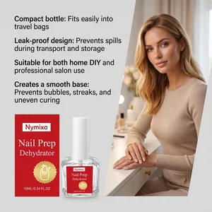 Professional nail prep dehydrator ensures smooth curing and prevents air bubbles.