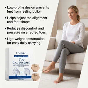 Effective toe corrector patches with benefits for hammer toe and foot alignment.
