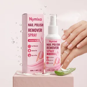 Nymixa Nagelkleber-Entfernerspray Tragbare Milde Nicht Reizende Flüssigkeit Für Solid Tips Gel Nageloberflächen-Reiniger Spray