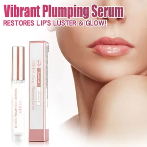 EELHOE Vibrant Plumping Serum con olio di Jojoba e vitamina E per labbra lucenti e piene