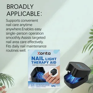 Tragbare Xorita Nagel-Lichttherapie für sanfte Nagelpflege und professionelle Wartung