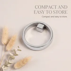 Compact and easy-to-store ring-shaped cat-eye magnet for creative DIY nail art styling