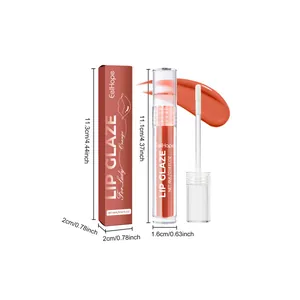 Detaillierte Maße von EelHope langanhaltendem feuchtigkeitsspendendem Lipgloss Set