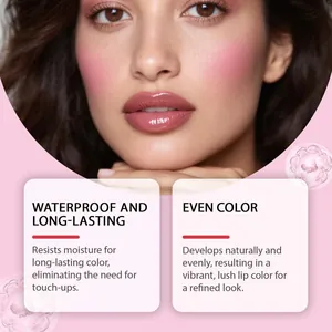 Langanhaltender wasserfester Peel-Off-Lippenstift für ein lebendiges Make-up