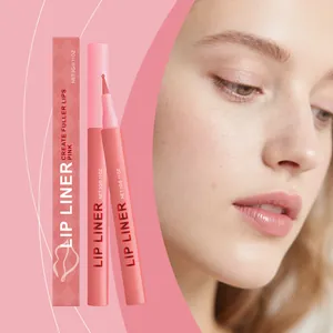 Rosa Lippenkonturenstift Natürliche Kontur Langanhaltend Wasserdicht Matt Lipliner Für Tägliches Make-up Damen Kosmetik