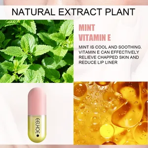 Detailaufnahme der Lippenpflegekapsel mit natürlichem Minz- und Vitamin-E-Extrakt