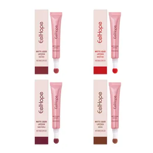 EELHOPE Matte Vloeibare Lippenstift Waterdicht Langdurig Hydraterende Lipgloss Voor Dames Dagelijkse Make-up Hoge Pigmentatie