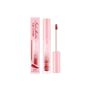 ZEPHOCO matte lip glaze in true red with ink-matte finish and 3ml net weight
