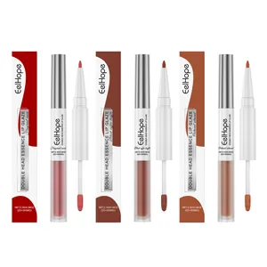 Set 2-in-1 lucidalabbra e matita labbra EelHope disponibile in tre tonalità vibranti.