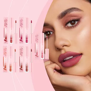 Zephoco Matt Lippen Glasur Langanhaltend Wasserfest Feuchtigkeitsspendend Lippen Creme Silidig Glatt Nicht Klebende Tasse Matt Flüssiger Lippenstift Für Damen