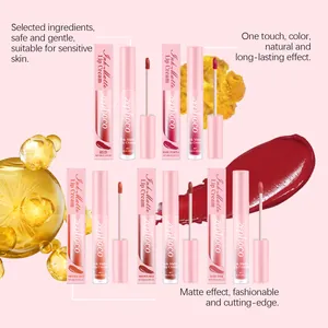 Premium Zephoco matte Lipgloss Kollektion in fünf Farben mit langanhaltendem Effekt