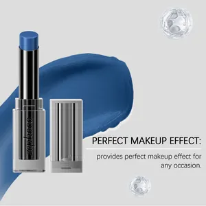 Detailansicht der Zephoco Midnight Blue temperaturverändernden Lippenstift-Textur