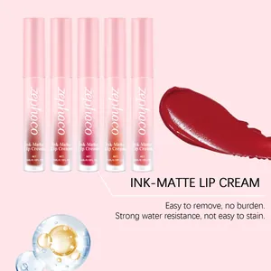Zephoco Matte Lippencreme Set mit verschiedenen Nuancen und feuchtigkeitsspendender Textur