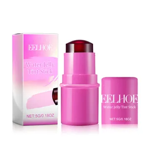 EELHOE Water Jelly Tint Stick για χείλη και μάγουλα σε κόκκινο μούρο με συσκευασία