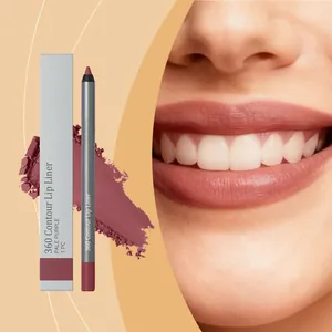 Matter, wasserfester Lippenkonturenstift in Hellviolett für sanfte Konturen