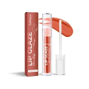 EELHOPE feuchtigkeitsspendender langanhaltender oranger Lipgloss inklusive eleganter Box