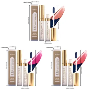 Zephoco matte peel-off lip stain masque with dimension details and 4ml capacity