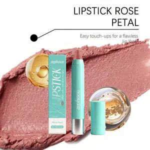 Rossetto Zephoco Rose Petal per un trucco labbra opaco e incredibilmente liscio.