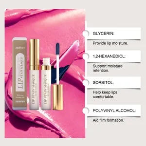 Detailed ingredient analysis of ZEPHOCO matte lip stain masque with pink creamy texture