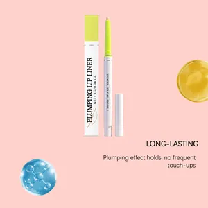 Detailansicht des langanhaltenden matten Plumping-Lippenliners mit Verpackung