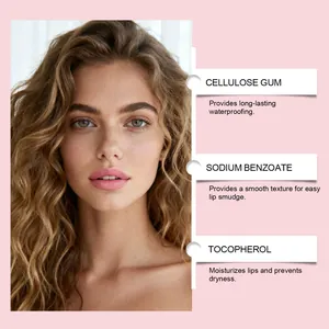 Details zu den Inhaltsstoffen und Vorteilen des rosenrosa matten Lippenkonturenstifts