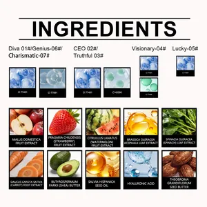 Elenco dettagliato degli ingredienti per balsamo labbra nutriente con estratti vegetali naturali