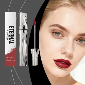 Matte Lip Gloss Long Lasting Smudge Proof Silky Smooth Texture Velvet Lipstick For Women Makeup Daily Party Use