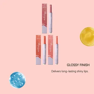 Zephoco feuchtigkeitsspendendes Lipgloss-Set mit glänzendem Finish in drei Farben.
