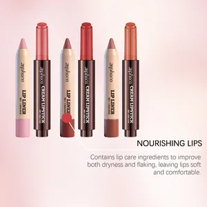 Set de delineador y lápiz labial zephoco para labios suaves e hidratados.