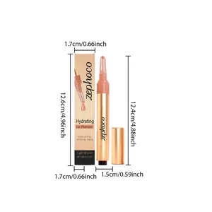 Zephoco hellbrauner feuchtigkeitsspendender Lip Plumper Stift mit Maßen der Verpackung
