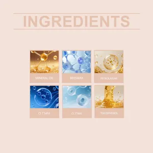 Detailed view of ingredients for zephoco matte lipstick including beeswax and minerals